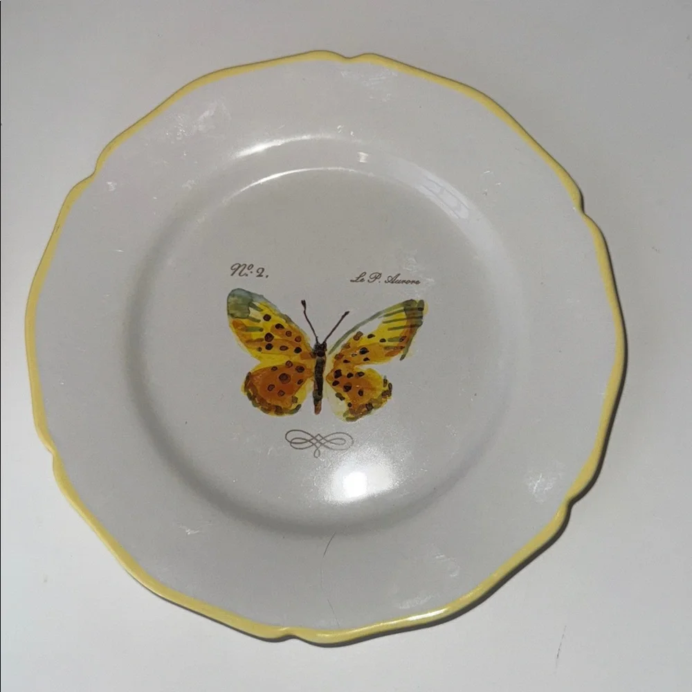 Marc Lacaze William Sonoma Butterfly Plates 2008